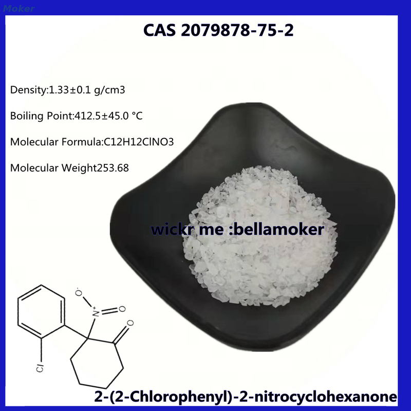 Neue Ankunft 2-(2-Chlorophenyl) -2-Nitrocyclohexanon CAS 2079878-75-2 C12h12clno3 Kristall