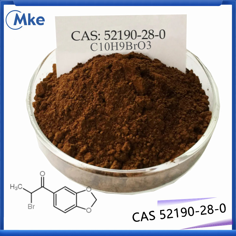 Schnelle Lieferung 1- (1, 3-Benzodioxol-5-yl) -2-Bromopropan-1-One CAS52190-28-0 mit Neupreis